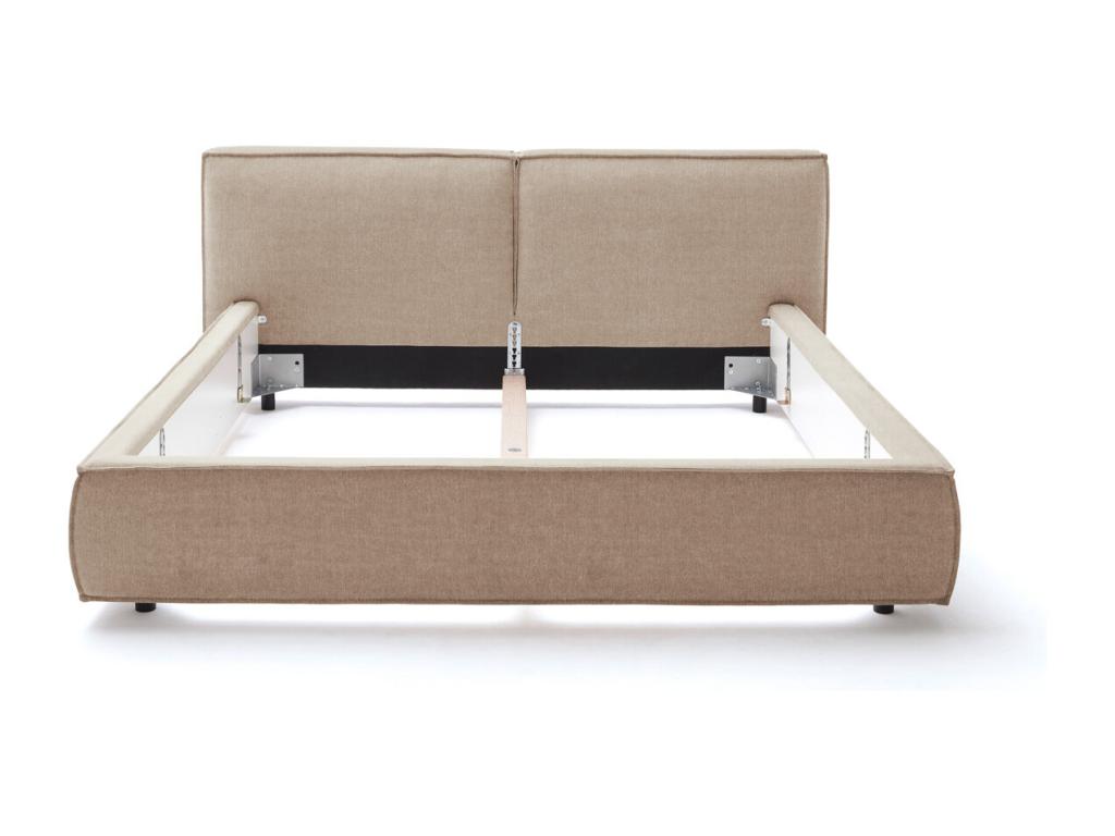 Bed - stone grey flat weave - Delimoa 83729APLV