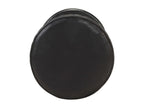 Black Genuine Leather Bar Stool 89028PBML