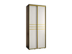 Artanzy 10 Sliding Door Wardrobe 235.2/110/60 2 Doors 91523GETS