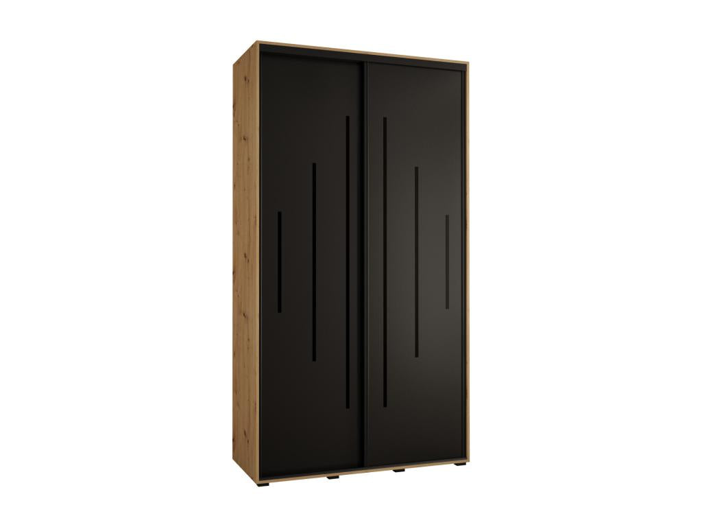 Artanzy 12 Sliding Door Wardrobe 235.2/130/45 2 Doors 64534KJLF