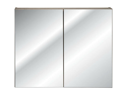 Delimoa FE MC80 2D Bathroom Cabinets 80x17x65 Natural Light 81264FVEB