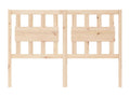 Headboard 140.5x4x100 cm Solid pine wood 48675EDBJ