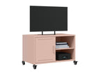 Pink TV stand 68x39x43.5 cm steel 19996ATNT