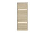 Delimoa oak shoe cabinet 60x21x163.5 engineered wood 30188DLFK