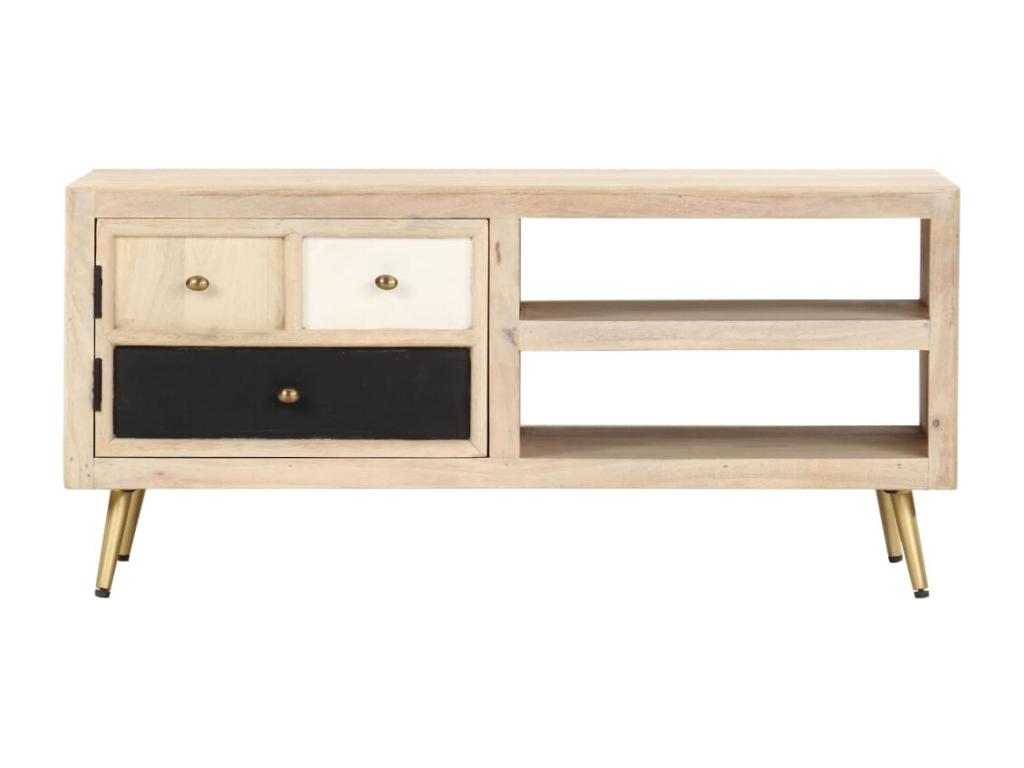 Coffee table 90x45x40 cm Solid mango wood 92462BBJH