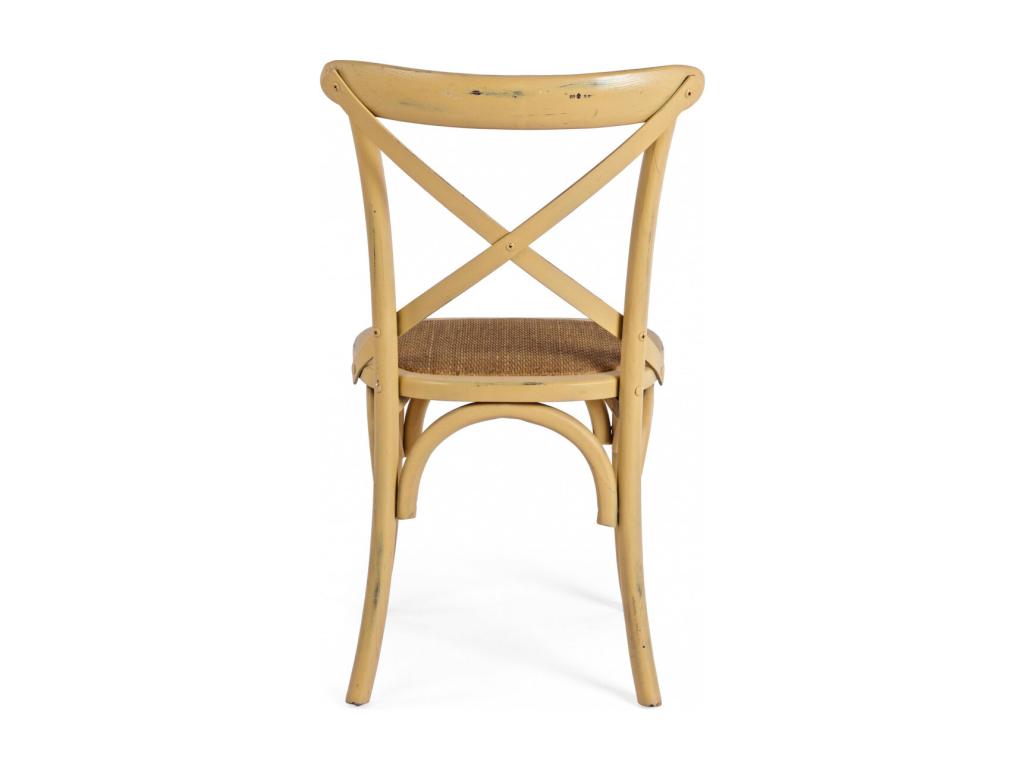 Set of 2 rattan bistro chairs - Artanzy 80027ZQFQ