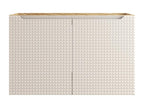 Delimoa CUW90 2D Under-Sink Cabinet 90x46x57 Beige 51602DEWF
