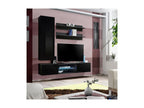 Delimoa 170cm Black Designer Wall-Mounted TV Unit 90602VMSG