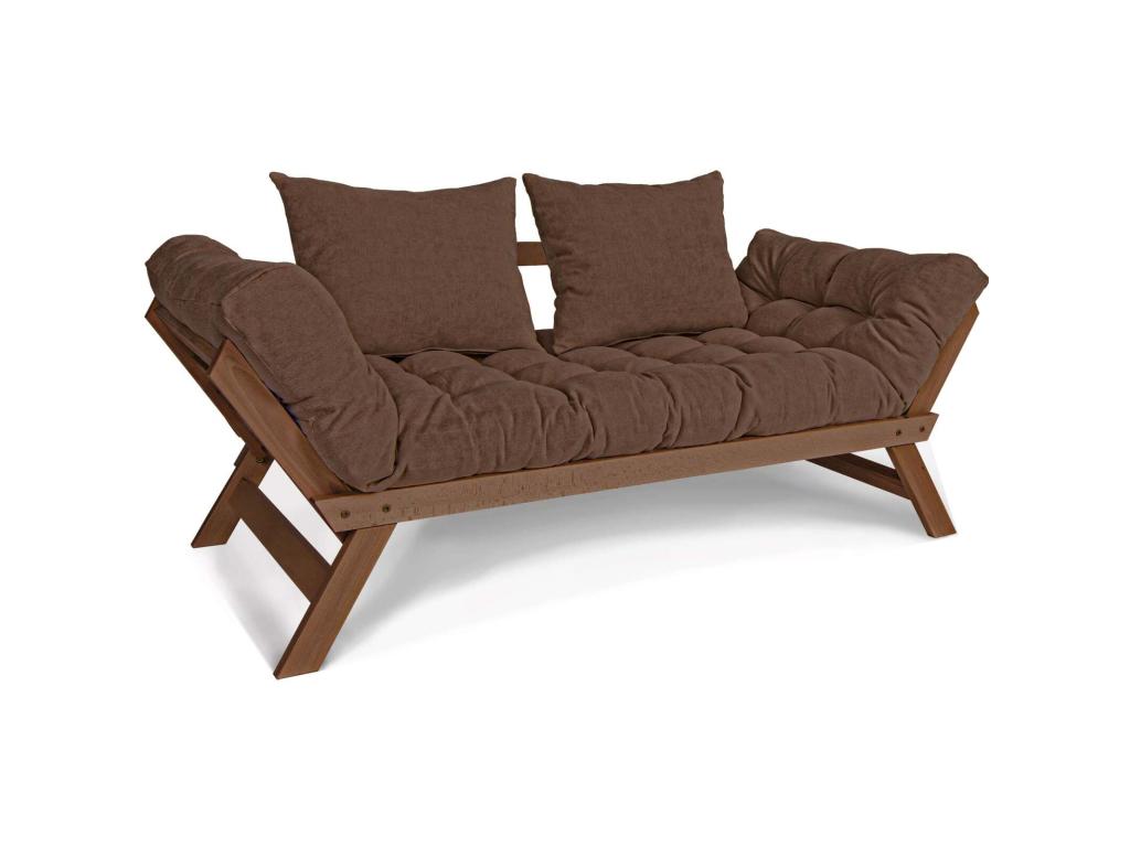 Delimoa Brown Sofa Bed 17654VENN