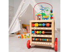 Artanzy Montessori Multi-Activity Baby Walker 33x33x45 cm in Wood, Eco-Friendly, Psychomotor Development 39990IQDN